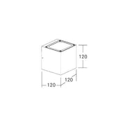 Brumberg Leuchten - Decken-/Wandleuchte LED-Wandleuchte 65236103 3000K, graphit