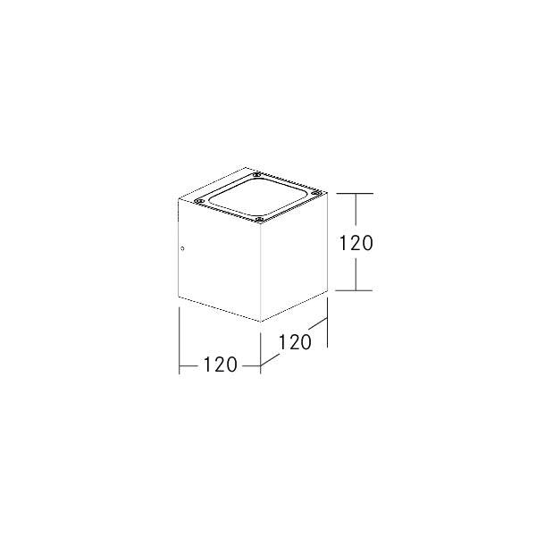 Brumberg Leuchten - Decken-/Wandleuchte LED-Wandleuchte 65236103 3000K, graphit