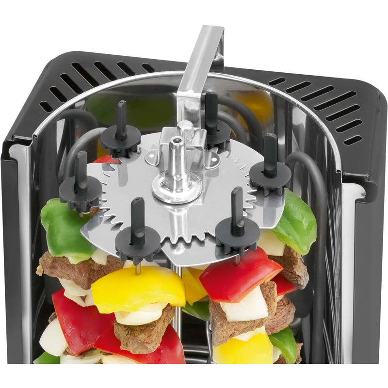 CLATRONIC - Grillgerät Döner-Vertikalmultigrill CTC DVG 3686 sw − 2 Stück