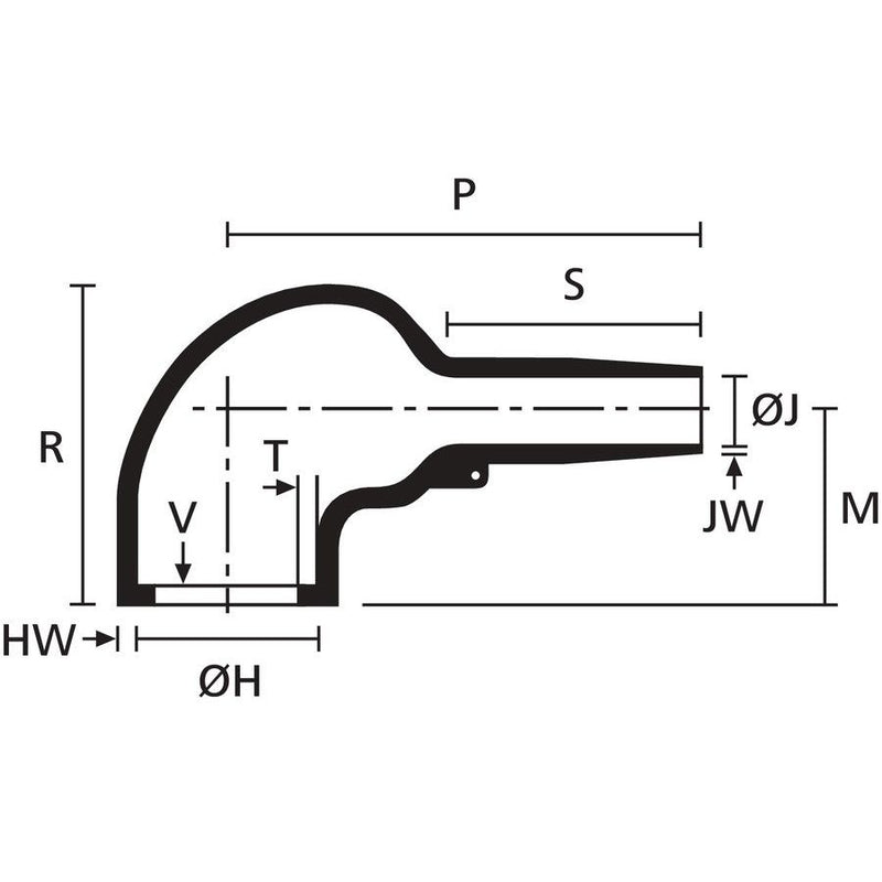 HellermannTyton - Aufteilkappe Formteil Helashrink 1156-4-G-WM250-POXBK