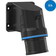Walther Werke - CEE-Gerätestecker (IEC 60309) CEE NEO Phasenwender FW711509PH 16A 5P 9h IP54 − 10 Stück