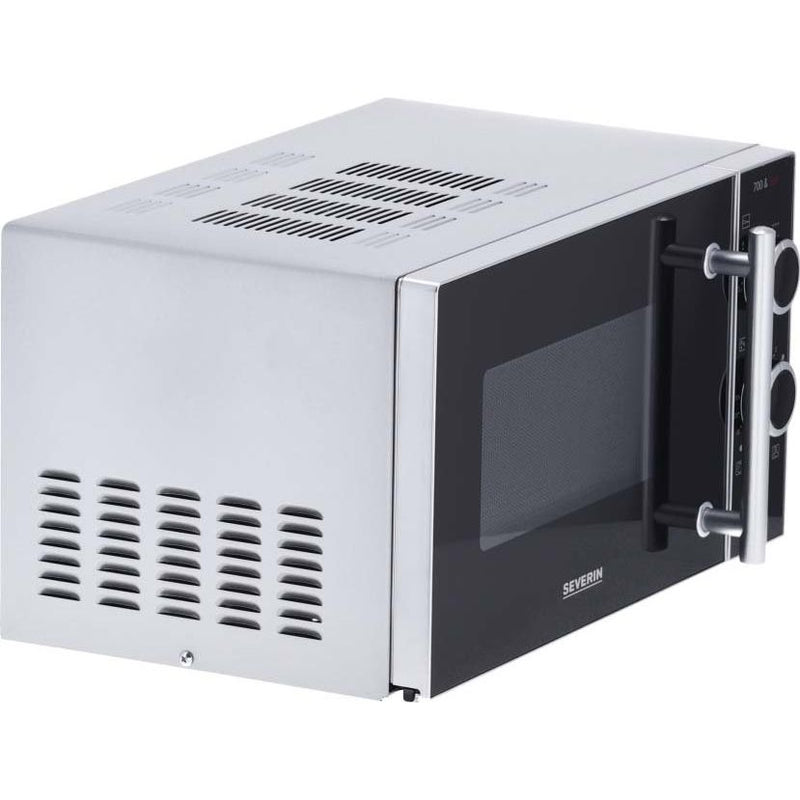 Severin - Mikrowellengerät Mikrowelle m.Grill MW 7771 sw/si 700/900W