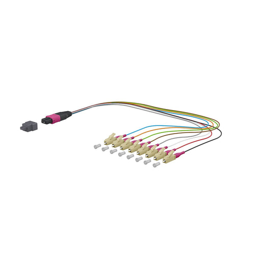 Metz Connect - LWL-Pigtail OpDAT Ader-Fanout MTP-M 151S48MJO003A 8x LC-S OM4 0,3m