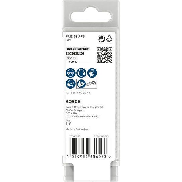 Bosch Power Tools - Blatt für Oszillierer PRO PAIZ 32 APB Blatt für 2608669129VE(10) Multifunktionswerkze  − 1 Packung