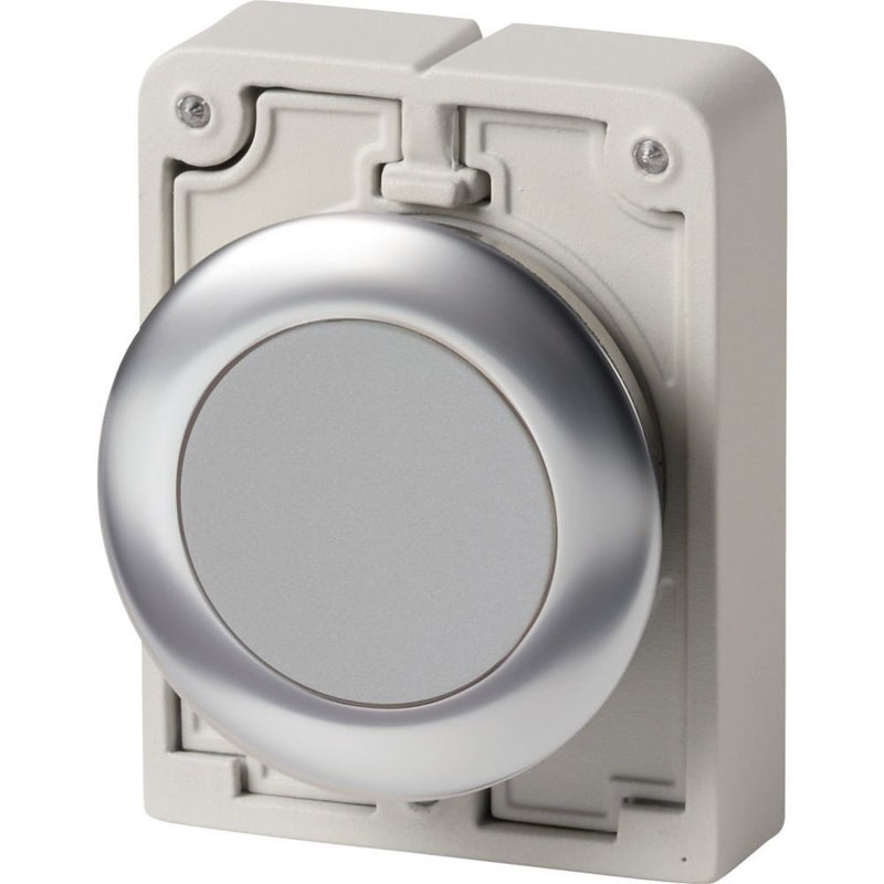 Eaton - Frontelement für Drucktaster Drucktaste RMQ-Titan M30I-FD-GR flach tastend grau