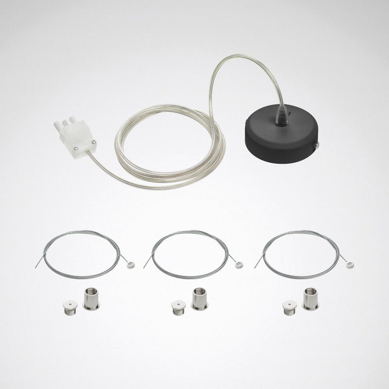 Trilux - Elektrisches Zubehör/Ersatzteile für Leuchten Verdrahtungszubehör ZS/3/3000 H #9645600 schwarz