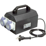 Trafo-Technik-Hoppecke - Einphasen-Steuertransformator Sicherheitstrafo, tragbar ET-CEE2 200VA230/24V sw