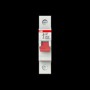 ABB Stotz S&J - Schalter für Reiheneinbau Trennschalter E201/63G Schaltgriff grau