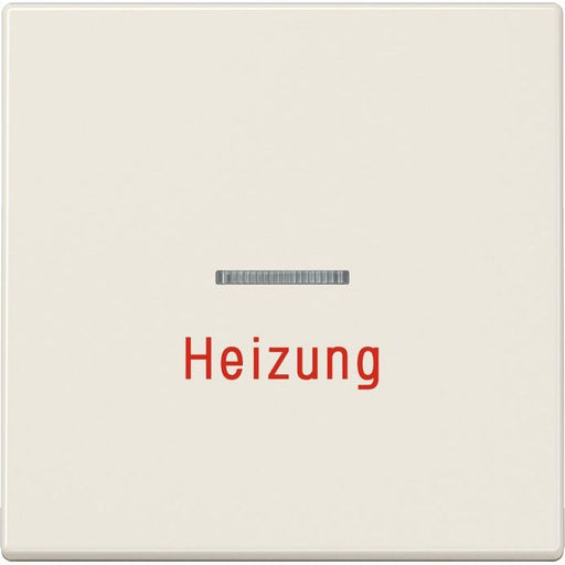 Jung - Abdeckung/Bedienelement für Installationsschalterprogramme Wippe Aufs.Heizung/Notsch. LS 990 H für Kontrollschalter