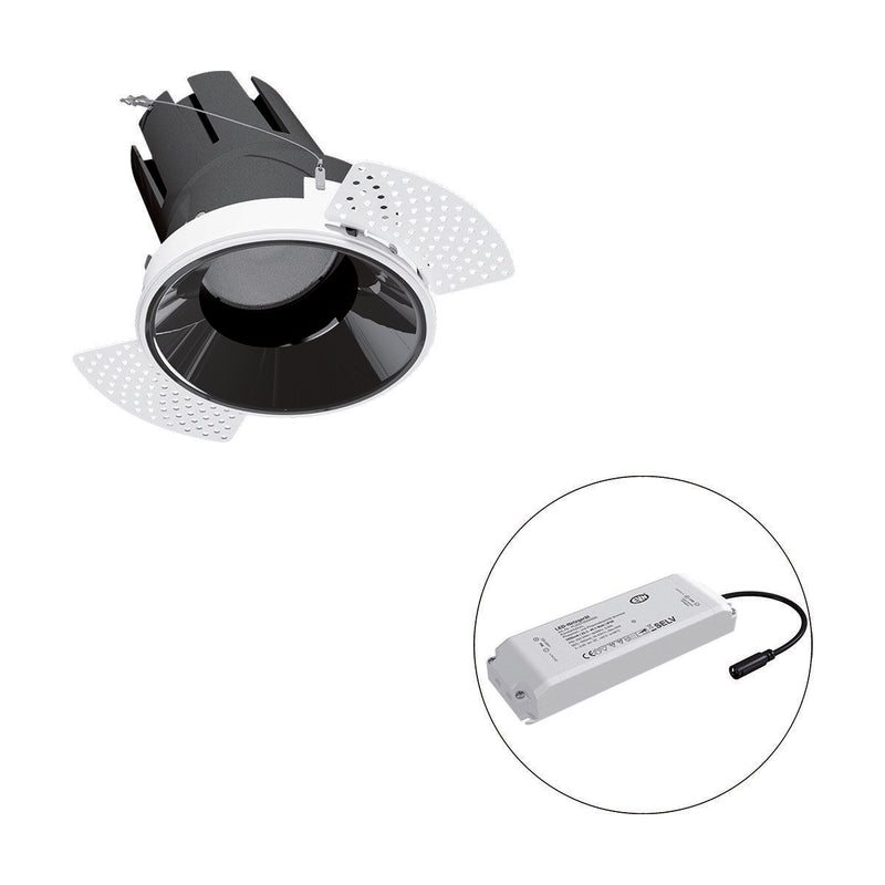 EVN Lichttechnik - Downlight/Strahler/Flutlicht LED-Einbauleuchte modular F02R09AM3840L38P Konfigurationstype