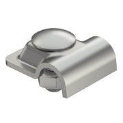 OBO Bettermann - Verbinder für Blitzschutz Schnellverbinder RD 16 249 16 VA 101 VL 48x40mm Edelstahl − 20 Stück