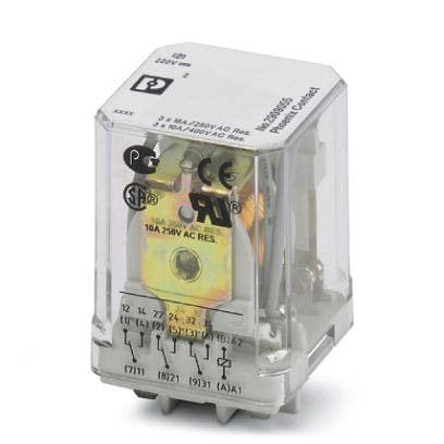 Phoenix Contact - Schaltrelais Einzelrelais REL-PR3-220DC/3X21