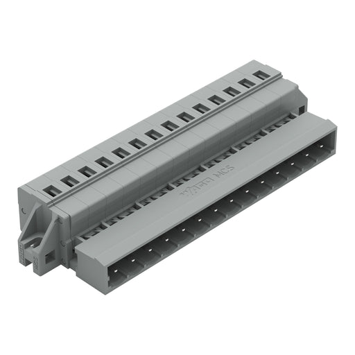 WAGO - Kabelsteckverbinder für Leiterplattensteckverbinder 1-Leiter-Stiftleiste 231-614/019-000 CAGECLAMP,2,5mm²,gr − 25 Stück