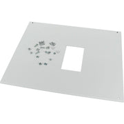 Eaton - Abdeckung/Blende/Beschriftungsleiste (Schaltschrank) Frontblende +Einbausatz XMN342404CV2 NZM3 vertikal grau