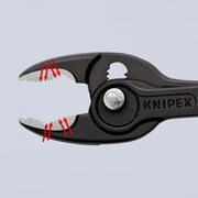 Knipex - Wasserpumpenzange Frontgreifzange 82 01 200 schwarz atramentiert