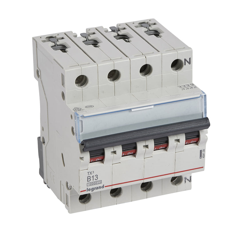 Legrand - Leitungsschutzschalter Legrand 404139 B13A 3-polig+N 10kA