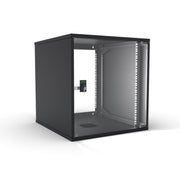 Enoc - Netzwerkgehäuse Economy Wandschrank 12HE W3 12-6-S 550x600x582mm sw