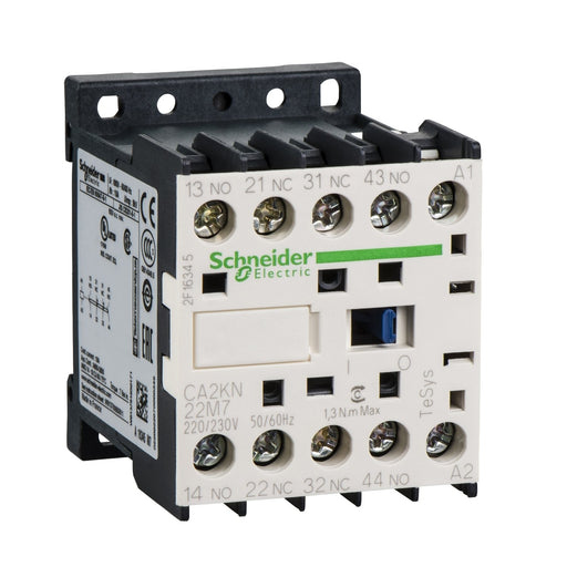 Schneider Electric - Leistungsschütz zum Schalten von Wechselstrom Leistungsschütz LC1K 4p LC1K098P7S335 Spule 230VAC
