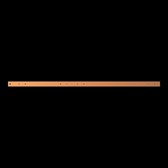 Striebel&John - Sammelschiene Kupferschiene ZX1074 40x10mm L:1298mm
