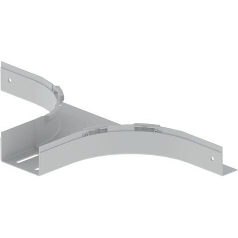 Unex - T-Stück für Kabelrinne T-Abzweiger 66128 lichtgrau, 60x100mm − 2 Stück by Unex
