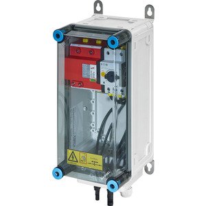 Hensel - Dose, Gehäuse für Montage auf der Wand/Decke PV-Generatoranschl.kasten Mi PV 2171 mit ÜSE + Schalter − 1 Stück by He
