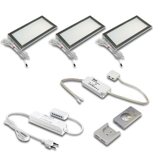 Hera - Decken-/Wandleuchte LED-Unterbauleuchte 61053230108 edelstahloptik
