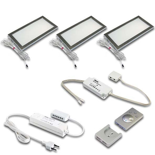 Hera - Decken-/Wandleuchte LED-Unterbauleuchte 61053230108 edelstahloptik