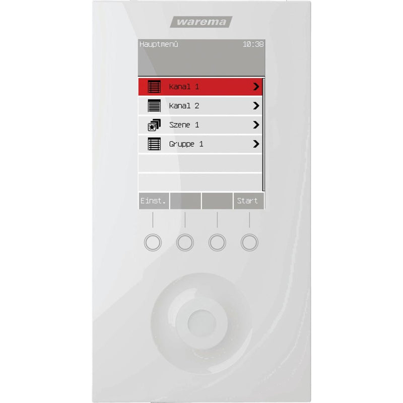 Warema Sonnen - Jalousiesteuerung Wisotronic 4-Kanal REG 1002852 weiß