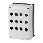 Eaton - Gehäuse für Befehls- und Meldegeräte Aufbaugehäuse M22-I12 f.12 Taster 22mm