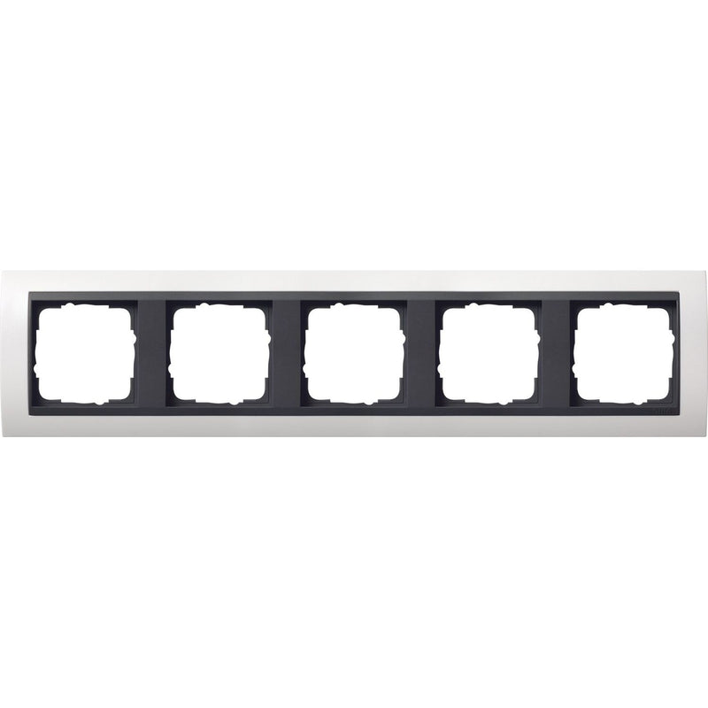 Gira - Abdeckrahmen 5f. rws 021507 f.anth.ZL,bruchsich