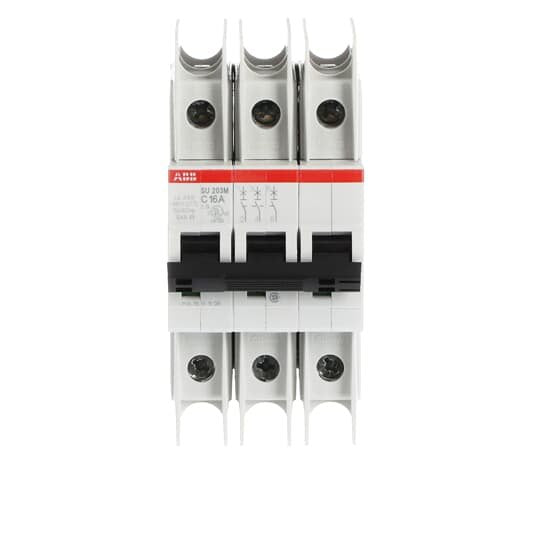 ABB Stotz S&J - Leitungsschutzschalter Sicherungsautomat SU203M-C16 10kA,C 16A,3P UL489