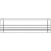 Elsta Mosdorfer - Sockel/Sockelelement (Schaltschrank) Sockelverlängerung SV6 1412.1 250/320 RAL 7035
