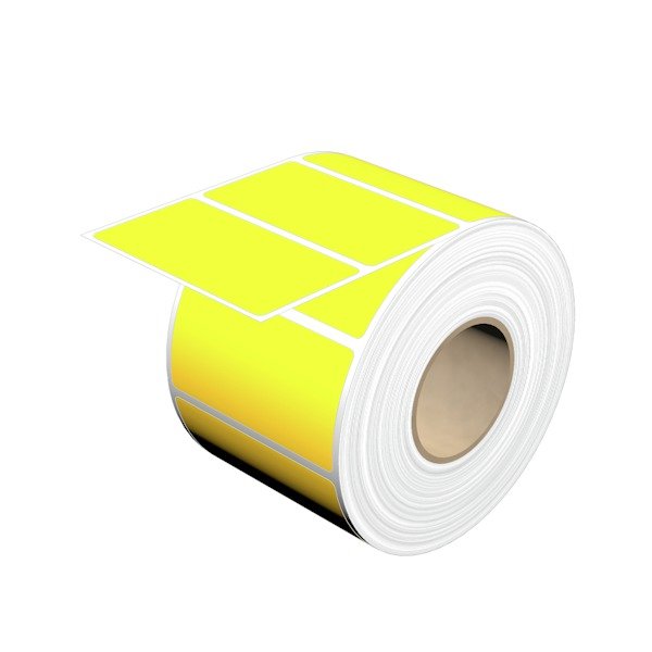 Weidmüller - Kennzeichnungsmaterial Gerätemarkierer, Etikett THM MT30X 65/35 GE 65x35mm gelb