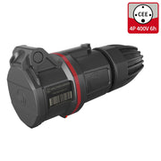 Walther Werke - CEE-Kupplung (IEC 60309) CEE NEO Kupplung FW311406CC Classic 16A 4P 6h − 10 Stück