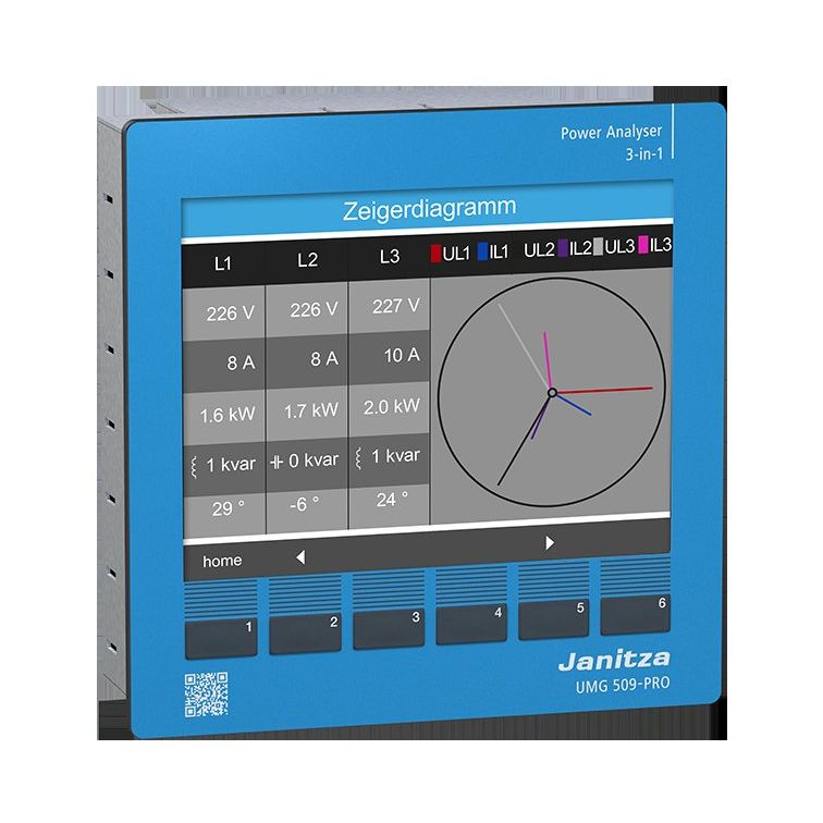 Janitza Electronic - Kombimessgerät Netzanalysator UMG 509 #5226003 UL mit RCM