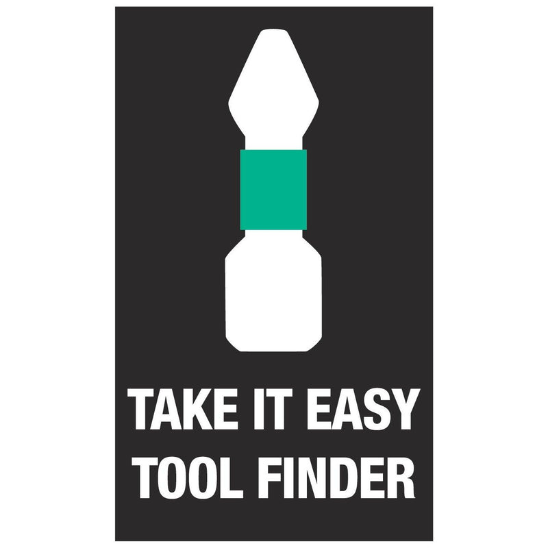Wera - Bit-Set Bit-Sortiment 057695 Mini-Check, 6-tlg