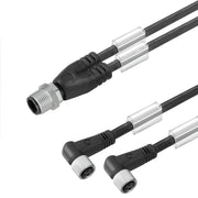 Weidmüller - Konfektioniertes Sensor-Aktor-Kabel Sensor-Aktor-Leitung SAIL-ZW-M8BW-3-5.0U M12 ger. M8 gew. 3p