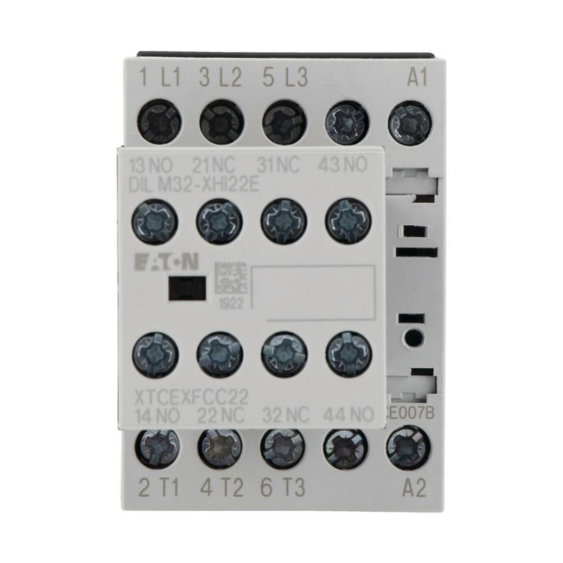 Eaton - Leistungsschütz zum Schalten von Wechselstrom Leistungsschütz DILM7-22(24VDC) 3kW, 2S, 2Ö
