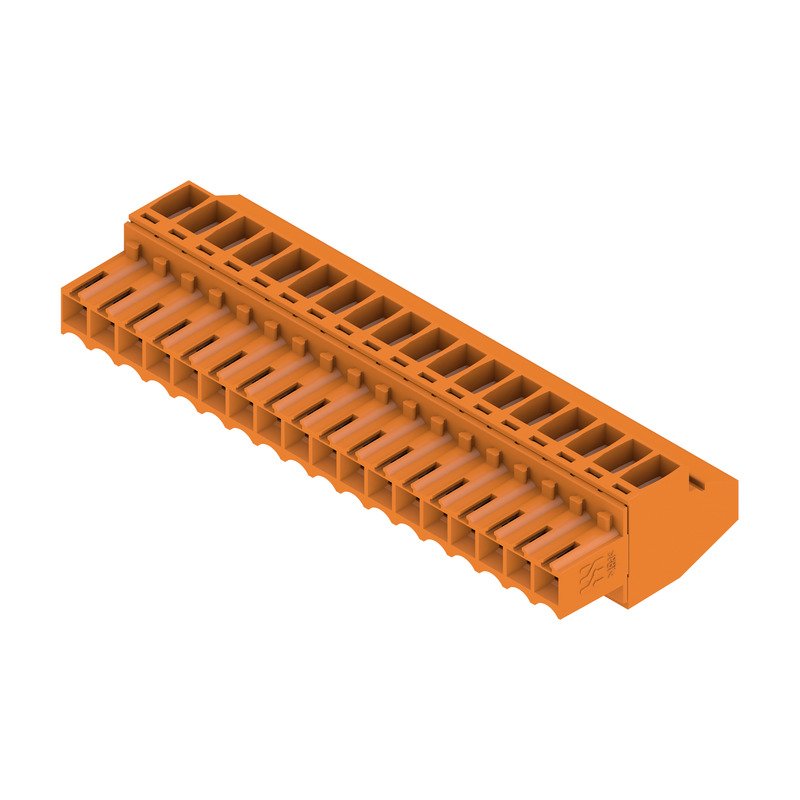 Weidmüller - Kabelsteckverbinder für Leiterplattensteckverbinder Verbinder 3.50mm BL 3.50/1#1638710000 − 24 Stück