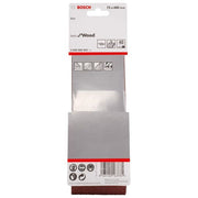 Bosch - Schleifpapier/Schleifvlies PRO X440 Schleifband, 75 x 2608606042 480 mm, G40, 3-tlg