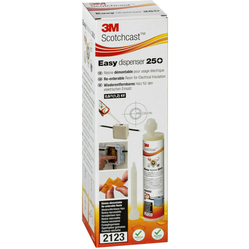 3M - Kabelharz Scotchcast 8882 Kabelharz 7100231726 Easy Dispenser 250 − 6 Stück