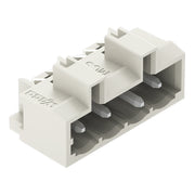 WAGO - Leiterplattensteckverbinder THT-Stiftleiste Lötstift 721-464/001-040 1,2x1,2,abgew.,lgr − 200 Stück