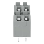 WAGO - Leiterplattenklemme DoppelstockLeiterplattenk. 250-702 Drücker,1,5mm²,gr − 66 Stück
