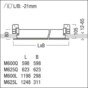 Zumtobel Group - Decken - /Wandleuchte LED - Reinraumleuchte CL2 I 6200 #42932586 840