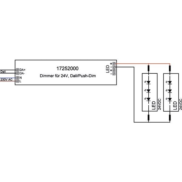 Brumberg Leuchten - LED-Betriebsgerät LED-Netzteil 24 V 17252000 DALI2 / Push, DT6