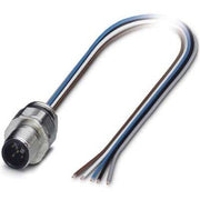 Phoenix Contact - Rundsteckverbinder, feldkonfektionierbar (Industriesteckverbinder) Einbausteckverbinder SACC-EC-M12 #1671124 Sensor-/Aktor-Wandd.