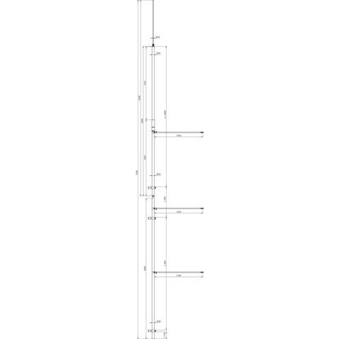 DEHN - Fangeinrichtung für Blitzschutz Fangstange DICSWBD5010 #105470 Set