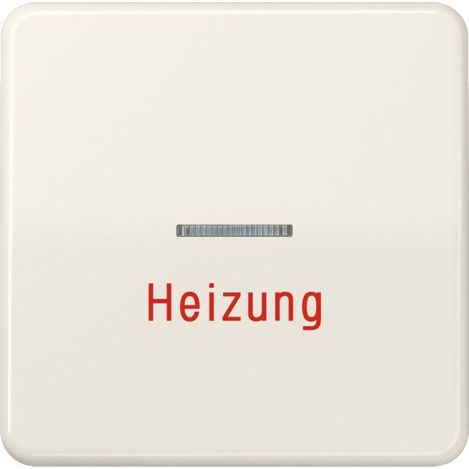 Jung - Abdeckung/Bedienelement für Installationsschalterprogramme Wippe Aufs.Heizung/Notsch. CD 590 H für Kontrollschalter