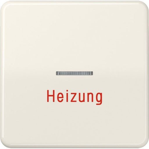 Jung - Abdeckung/Bedienelement für Installationsschalterprogramme Wippe Aufs.Heizung/Notsch. CD 590 H für Kontrollschalter