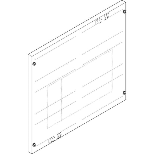 ABN - Abdeckung für Verteilerfeld Abdeckplatte FAP23160N 500x450mm 2FB/3RE